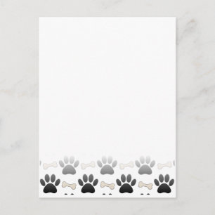 Honden en Botten met verloop Briefkaart