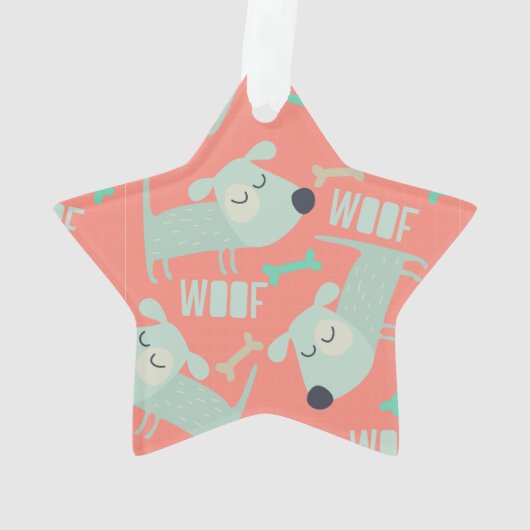 Honden en Botten Ornament (achterkant)