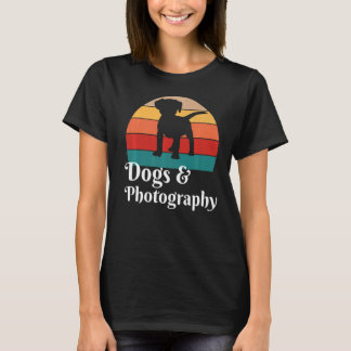 Honden en fotografie t-shirt