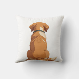 Honden en katten achter uitzichten Sierkussen