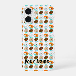 Honden en Katten regenen -  iPhone 16 Hoesje