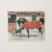  honden- en paardenvrienden legpuzzel (Horizontaal)