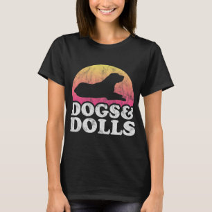 Honden en poppen Mannen of vrouwen Hond en pop T-shirt