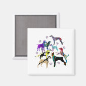 Honden en poten magneet (Voorkant / Achterkant)