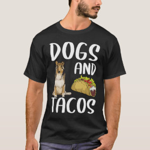 Honden en tacos Collie Mexican Food T-shirt
