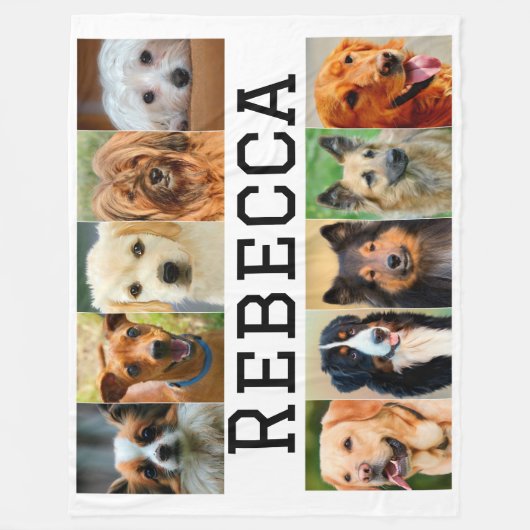 Honden Fleece Deken (Voorkant)