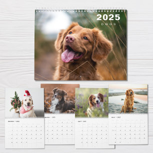 Honden Fotocollage Moderne 2025 Kalender