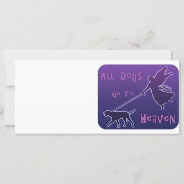 Honden gaan naar de hemel (Voorkant)