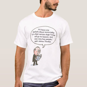 Honden gaan naar de hemel t-shirt