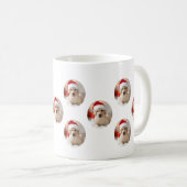 Honden Gezicht - Aangepast Patroon Koffiekopje Koffiemok (Voorkant rechts)