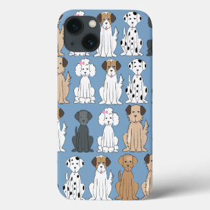 Honden glimlachen iPhone 13 hoesje