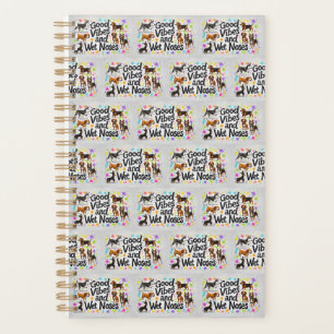 Honden, goede vibes en natte neuzen Speelse doodle Planner