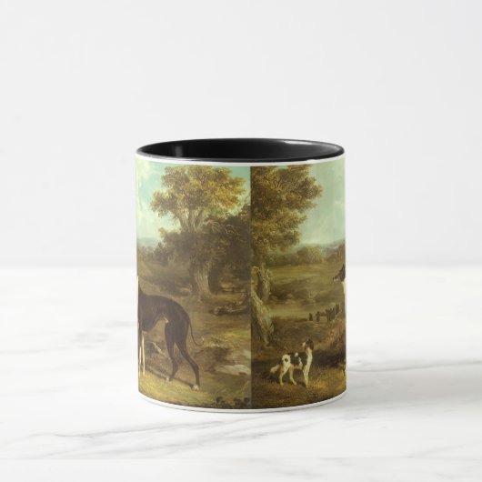 Honden, Greyhound en Spaniel, Doctor Fop by Herrin Mok (Midden)