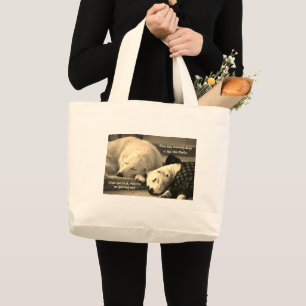 Honden grote Canvas tas redden