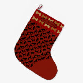 Honden Grote Kerstsok (Voorkant (Hangend))