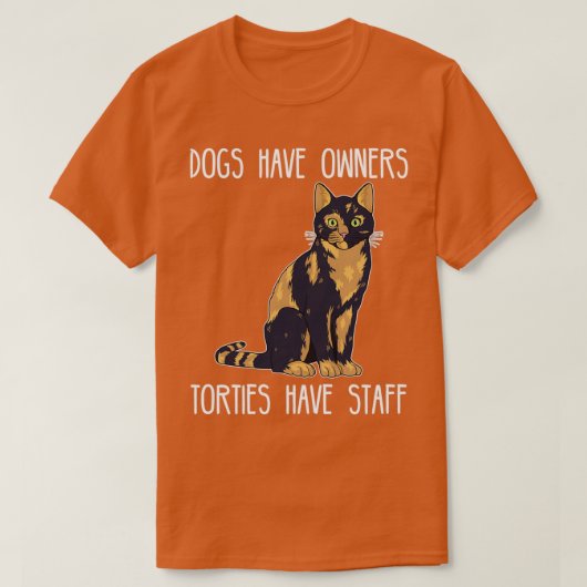Honden hebben eigenaarstradities met personeel tor t-shirt (Design voorkant)