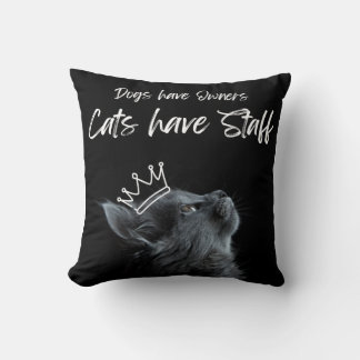 Honden hebben eigenaren, katten hebben personeel kussen