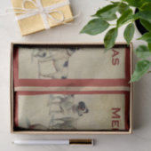  honden houden van de kerstboom tissuepapier (Geschenk)