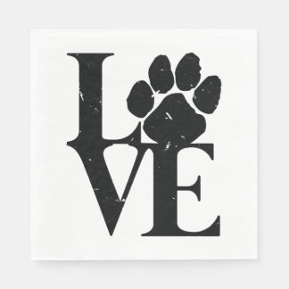 Honden houden van honden servet