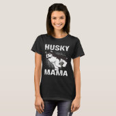 Honden Husky Mama Husky Husky Eigenaar Hond Eigena T-shirt (Voorkant volledig)