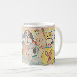 Honden in de hemel koffiemok
