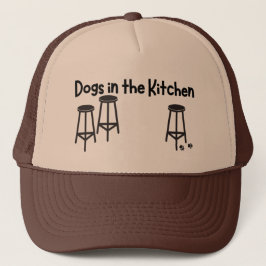Honden in de Keuken Trucker Hoed Trucker Pet
