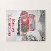 Honden in een vrachtwagen legpuzzel (Horizontaal)