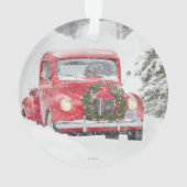 Honden in een vrachtwagen ornament (achterkant)