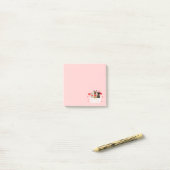 Honden in envelope Love Post-it® Notes (Op bureau)
