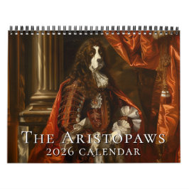 Honden in historische kostuums 2026 Muurkalender Kalender