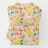 Honden Inpakpapier Vel (In situ)