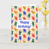 Honden Kaart (Gele Bloem)