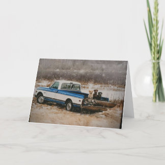 HONDEN, KARTONNEN, GEDRAGEN BEDANKKAART