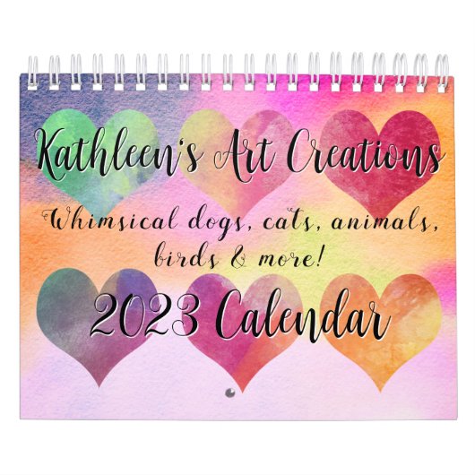 Honden, katten, dieren, Birdie Small Kalender (Hoes)