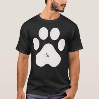 Honden Katten DIEREN POTEN GRAPPIGE PRINT grappig T-shirt