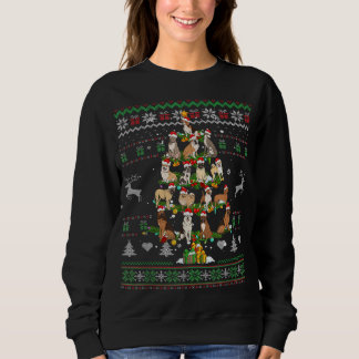 Honden kerstbomen Funny Dog Lover Ugly Sweater X
