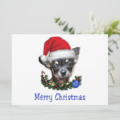 Honden kerstkaarten (Staand voorkant)
