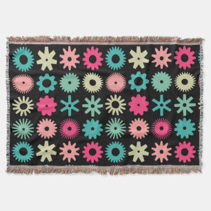 Honden - Kleuren 01 - op zwart Deken