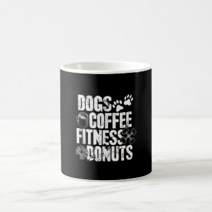 Honden Koffie Ness Donuts Gym Foodie Workout Ness Koffiemok