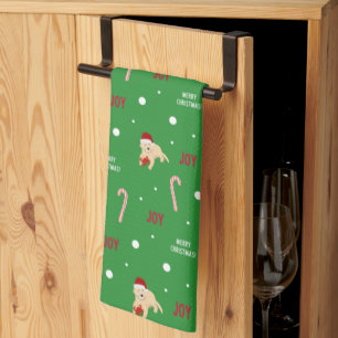 Honden, krabben, snoeprietjes, keukenhanddoek voor