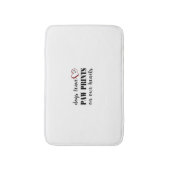 Honden laten pootafdrukken Mat (Voorkant Verticaal)