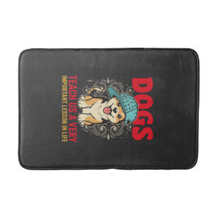 Honden leren ons een zeer belangrijke les Vintage Badmat