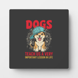Honden leren ons een zeer belangrijke les Vintage Fotoplaat