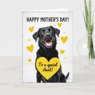 Honden Liefhebbende Tante Moederdag Kaart