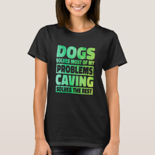 Honden Los De Meeste Van Mijn Problemen Op Natuurl T-shirt