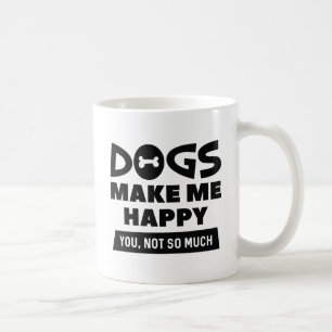 Honden maken me gelukkig koffiemok