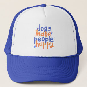 Honden maken mensen gelukkig trucker pet