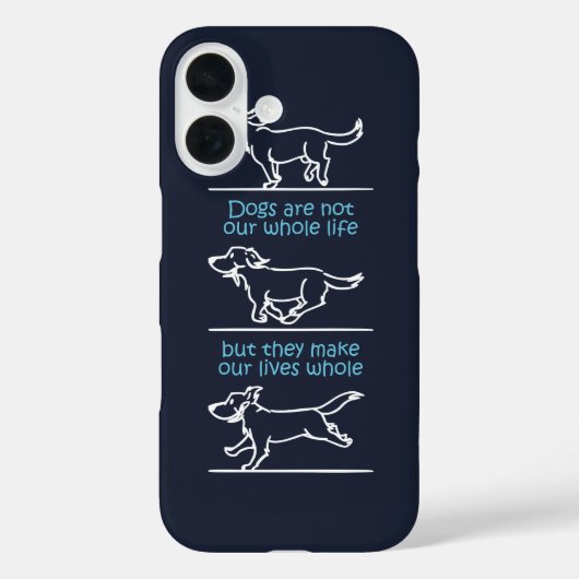 Honden maken ons leven compleet Case-Mate iPhone case (Achterkant)