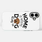 Honden maken thuis Case-Mate iPhone case (Achterkant (horizontaal))