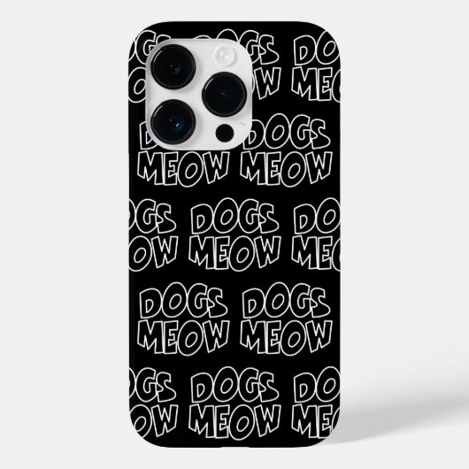 Honden Meauw Case-Mate iPhone Case (Achterkant)